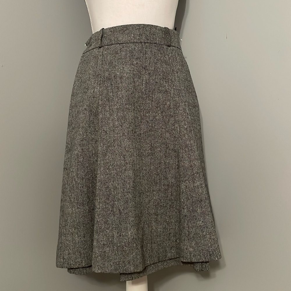 H&M grey wool skirt
